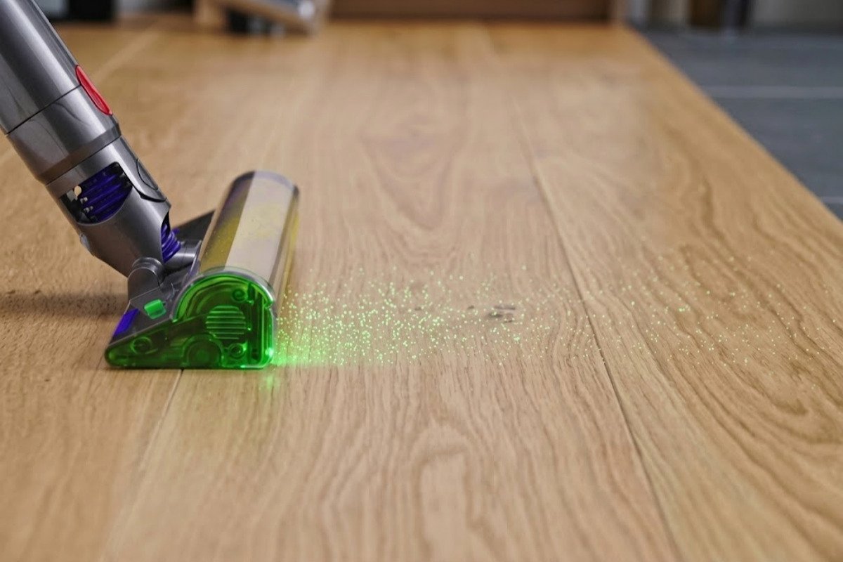 Dust detection sensor indicator